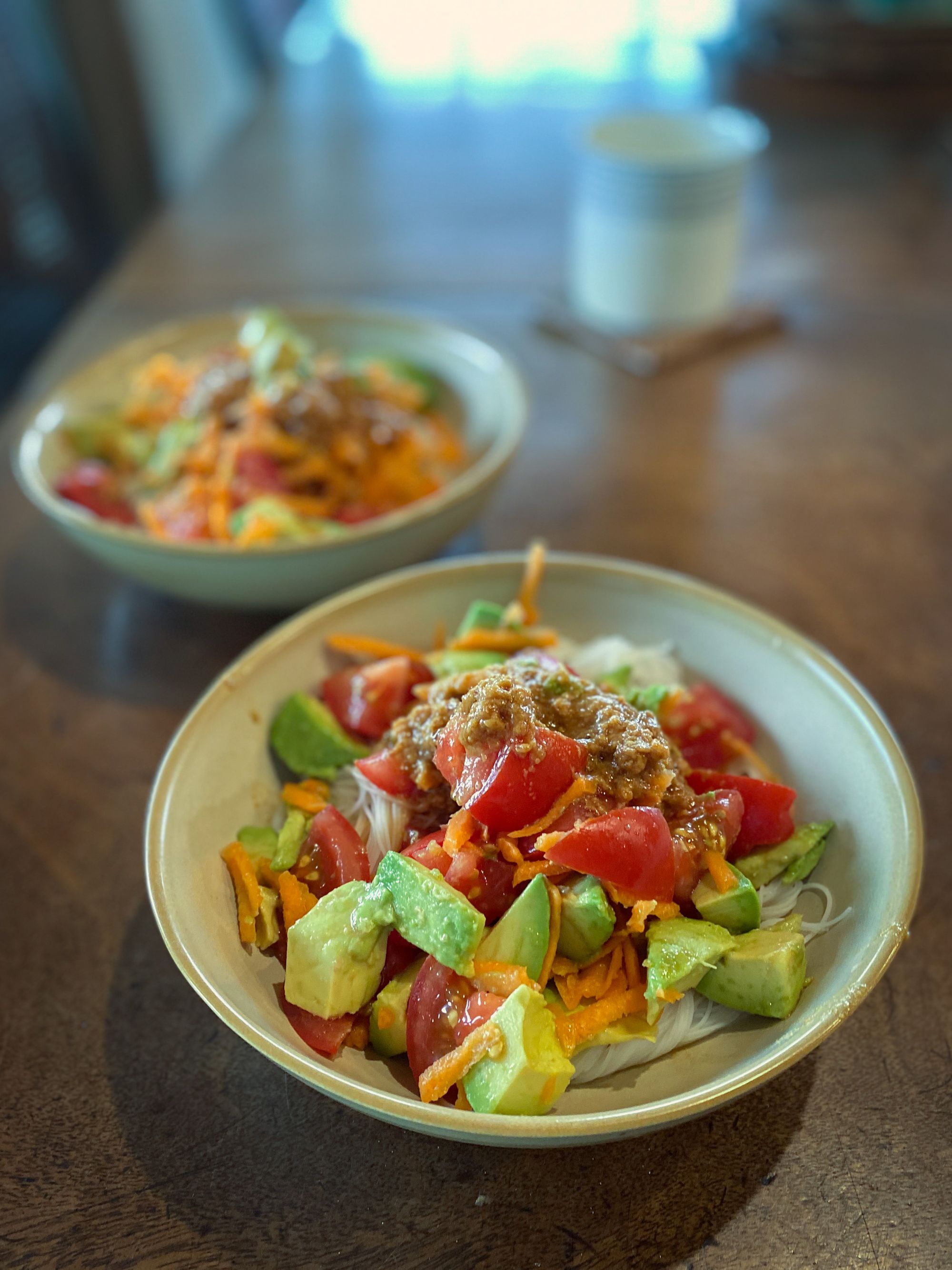 A toddler’s love story with noodles and the recipe for an easy noodle salad